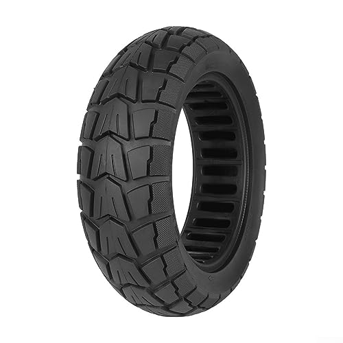 Pneu solide 10x2.75-6.5 tout-terrain en caoutchouc plein robuste - 6
