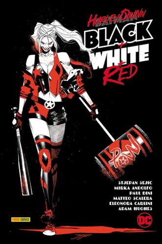  Black+White+Red. Harley Quinn