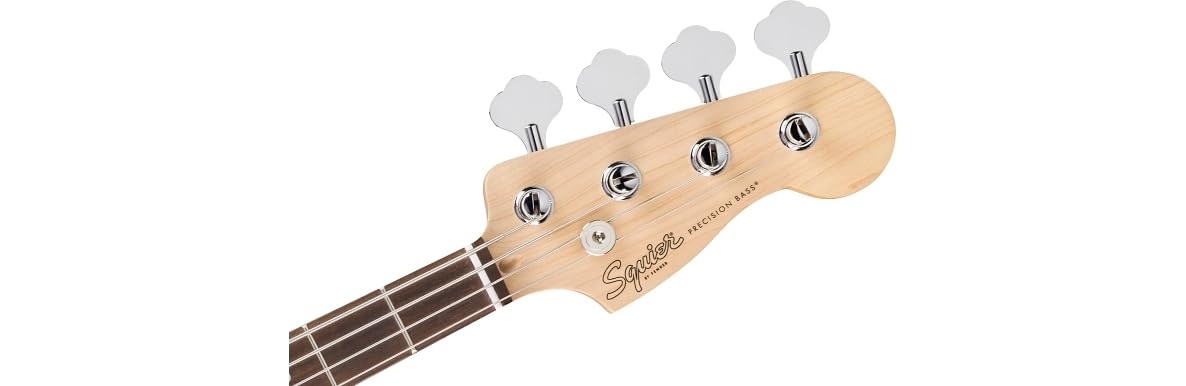 Squier by Fender Debut Collection Precision Bass klawiatura Laurel, biały bijak Daphne Blue