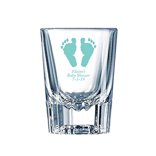 Set de 24 vasos personalizados color Robins Egg Blue