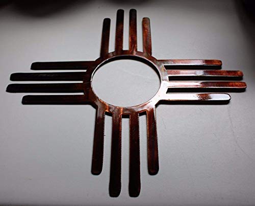 Southwestern Zia Metal Wall Art Decor