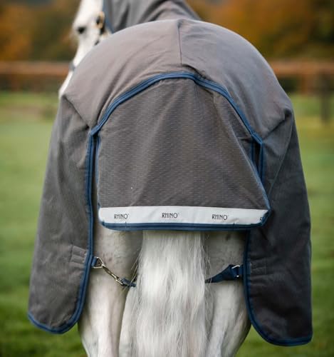 Manta de caballo Horseware Rhino Hexstop de varias capas de alta resistencia técnica 4