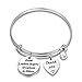 FOTAP Boss Gift Great Leaders Inspire Greatness in Others Keychain Thank You Gift for Supervisor, Mentor (Leader Bracelet)