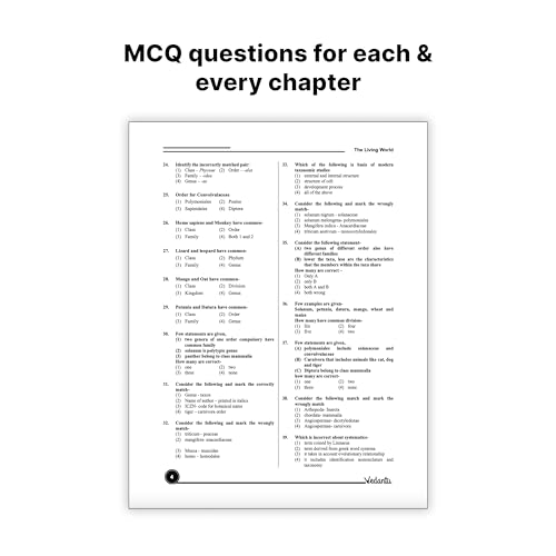 Image of Vedantu NEET Advance Botany Question Book | NEET-UG 2026, CUET & Olympiad Prep | NCERT Topicwise MCQs, Multi-Statement, Matching, A /R & Diagram-Based Practice