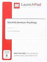 Launchpad for Scientific American: Psychology (Six Months Access) 1319066984 Book Cover