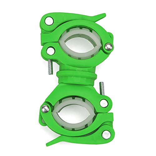 Preisvergleich Produktbild Eruditter Mountainbike Licht Lampe Halter Fahrrad Zubehör Reitausrüstung Taschenlampe Drehbare Stand