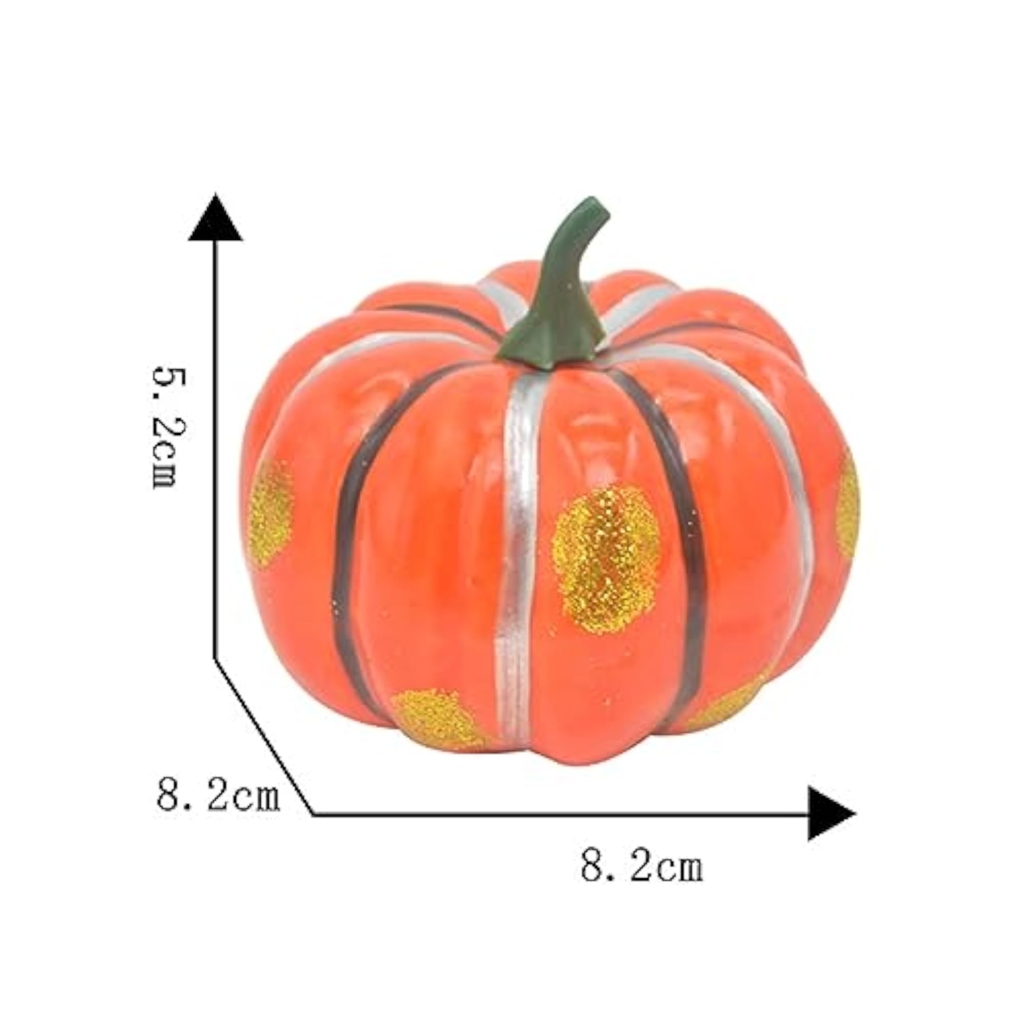 Artificial Pumpkin Decorative Pumpkin for Mantel Shelf, Style L