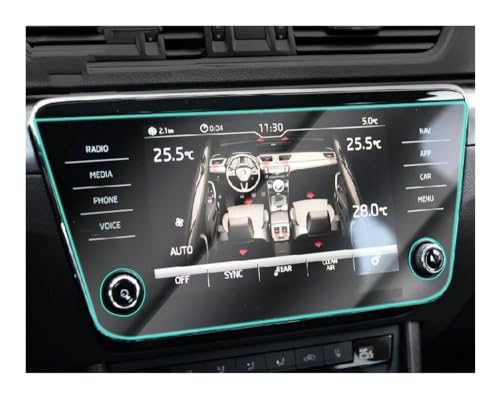 Film protection navigation Skoda Superb évitez les rayures sur l'écran voiture