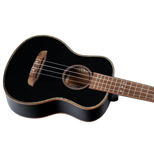 Ortega-Guitars-4-String-Onyx-Series-Tenor-Ukulele-wBag-Right-handed-Black-RUOX-TE