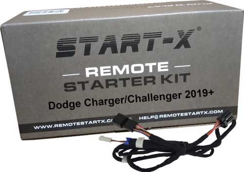 Start-X Remote Start Kit for Dodge Charger/Challenger (2019-2024) & Chrysler 300 (2019-2023) | Plug n Play | Zero Wire Splicing | Lock 3X to Remote Start | 2019 2020 2021 2022 2023 2024