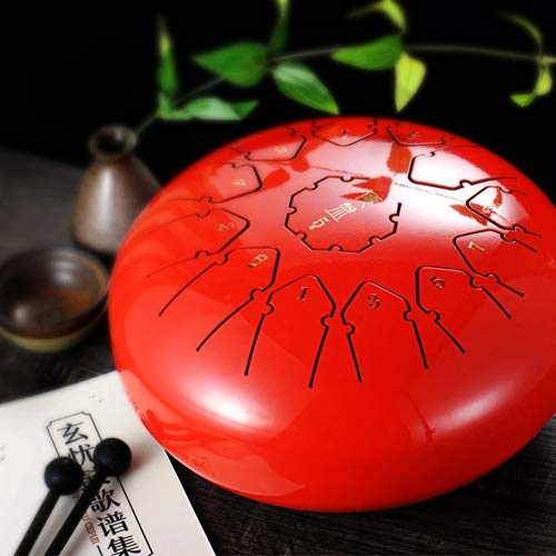 Steel Tongue Drum 12 Inch 13 Tones Hand Drum miniatura 2