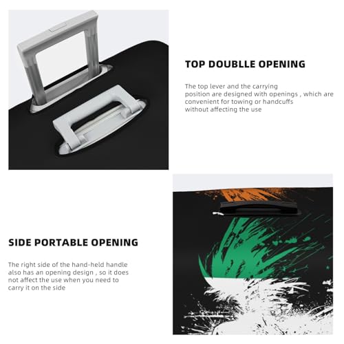 Travel Luggage Cover Cote D'Ivoire Ivorian Fashion Washable Baggage Suitcase Protector Fit For Luggage X-Large4