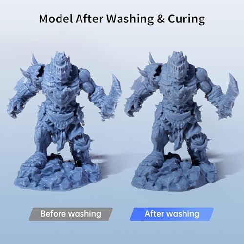 Image of Wash and Cure 3.0. Newest Upgraded Volume 2 in 1 Wash and Cure Station. with Gooseneck Lights. for Mars Anycubic Photon Mono 4K 2 LCD SLA DLP 3D Printer Washing Size of 165 x 100 x180 mm
