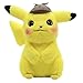 Peluche+Pikachu+Detective+-+32cm+%28+Jaune%29