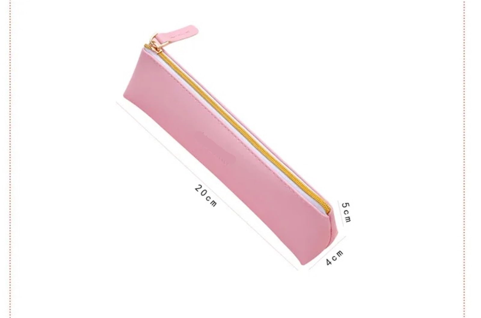 Bolsa de lápices de la PC, Suministros for Estudiantes de Color sólido, Bolsas con Cremallera, Estuche for lápices, Suministros de papelería de Oficina Escolar, 2 uds. para Estudiantes(Black)