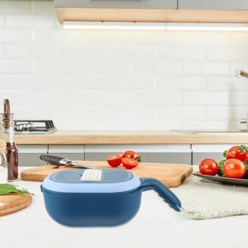 Cortadora de vegetales con cesta y mango antideslizante miniatura 6