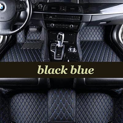 For Car - Custom Car Floor Mat for Geely Monjaro FY11 All Model Auto Rug Carpet Footbridge Automobiles Accessories Car Styling interior (black blue)