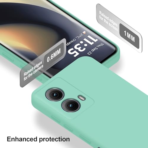 Coque Motorola Edge 2024 en microfibre anti-rayures Premium