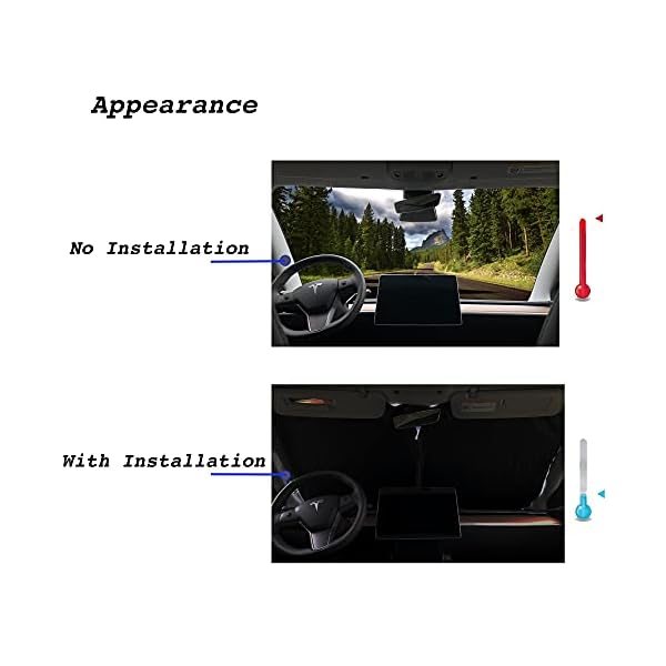 Tesritar-2021-Model-3-Windshield-ShadeFoldable-Sunshade-for-Tesla-Model-3Tesla-Model-3-Windshield-Sunshade-with-Double-Layered-UV-ProtectionTesla-Model-3-Accessorie2016-2021-Version Tesritar 2021 Model 3 Windshield Shade,Foldable Sunshade for Tesla Model 3,Tesla Model 3 Windshield Sunshade with Double-Layered UV Protection(Tesla Model 3 Accessorie,2016-2021 Version)