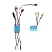 Price comparison product image 2430 7200KV 4P Sensorless Brushless Motor & 25A Brushless Splash-Proof Electronic Speed Controller ESC with 5V/1A Switch Mode BEC for 1/18 RC Car Boat.