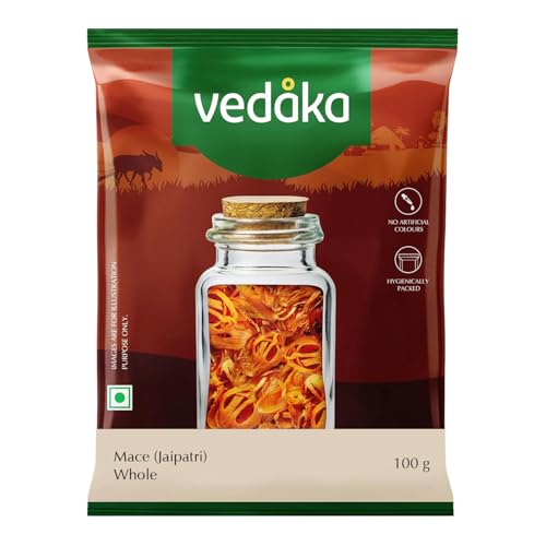 Image of Vedaka Amazon Brand - Mace (Jaipatri) Whole, Spice Pouch, 100 g