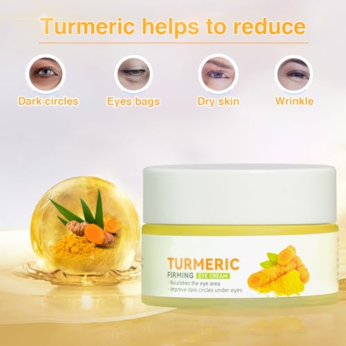 Joanssore Turmeric Soap Bar Turmeric Clay Mask Turmeric Eye Cream Set Of 3, Turmeric Facial Mask For Face With Kaolin Clay thumb #5
