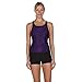 Produktbild Speedo Damen Boom Allover Badebekleidung, Boom Black/Royal Purple, 38