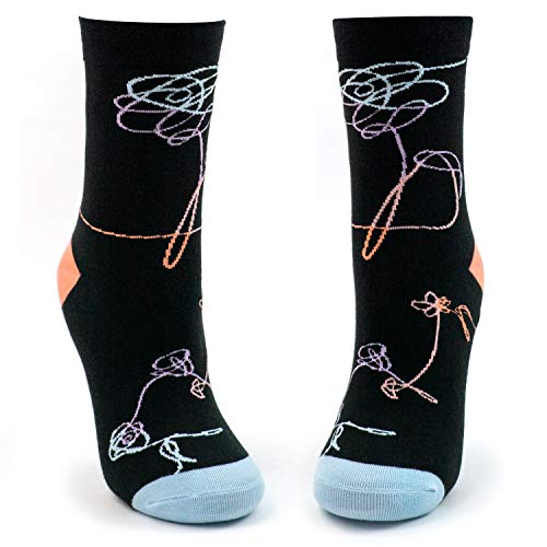 BTS Love Yourself Flower Socks for …