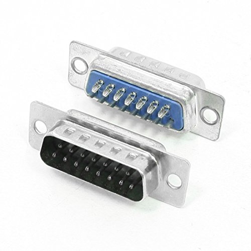 Conector DB15 macho soldable 50 unidades miniatura 4