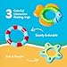 Nuby - Pulpo Flotante con 3 Anillos para Bañera - Juguetes Baño Bebe Interactivos Y Sensoriales - Estimula la coordinación Mano-Ojo Imagen de Nuby - Pulpo Flotante con 3 Anillos para Bañera - Juguetes Baño Bebe Interactivos Y Sensoriales - Estimula la coordinación Mano-Ojo