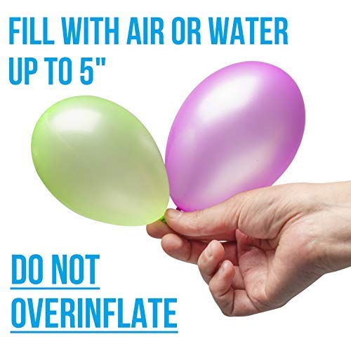 Prextex Balloons - 1800 Water Balloons Bulk Balloons Pack For Water Sports Fun, Splash Fights For Pools And Outdoors, Summer Outdoor Water Games And Party Favors #TOP3