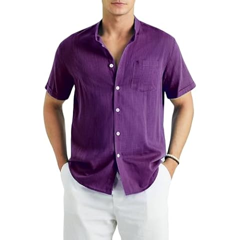 Enlision Chemise Lin Homme 3XL Cover