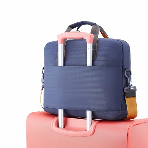 Image of American Tourister Urban Biz | 10 Ltrs | 1 Compartment | Detachable & Adjustable Strap | Small Briefcase | 1 Year International Warranty | Blue