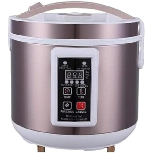 炊飯器黒にんにく発酵器EnergyDeer5L/6L大容量対応 ヨーグルト/納豆/キムチ/フルーツ酒 煮込み機能 ボタン操作自動化 (5L多機能,サイズ)