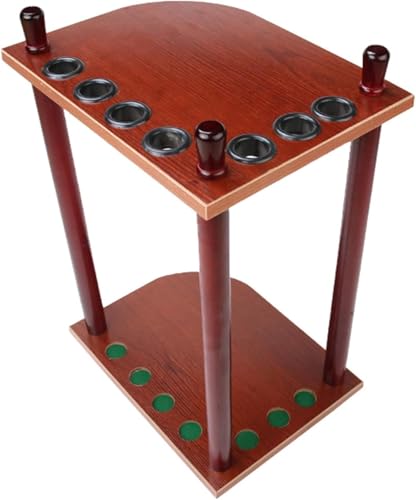 Support de queues de billard pour salle de jeux : l'accessoire idéal d'un espace chaleureux