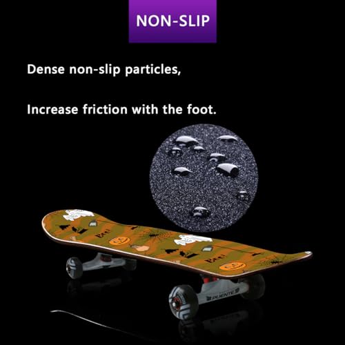 VYXARNA Custom Skateboard Grip Tape Personalized Longboards Griptape Sandpaper with Photo Text for Rollerboard Non-Slip Customized Skateboard Scooter Stickers, 9x33 Inch, Type25 - Thumbnail 6