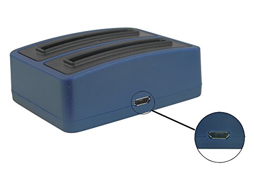 Caricabatteria doppio (senza adattatori) EB-F1A2G