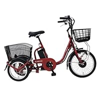 ロータイプ電動アシスト三輪車　イーパートンBEPN18 送料無料(沖縄・北海道・離島除く)□電動アシスト三輪自転車