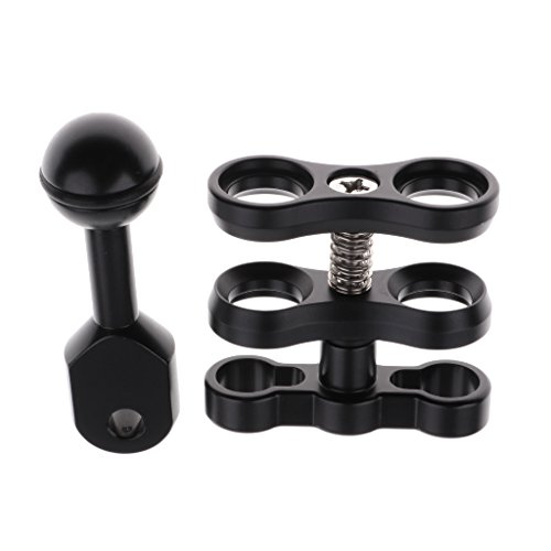 Preisvergleich Produktbild Tauchlicht Halterung Adapter - Adapter für Unterwasser Kamera - Universal verstellbar Adapter Zubehör