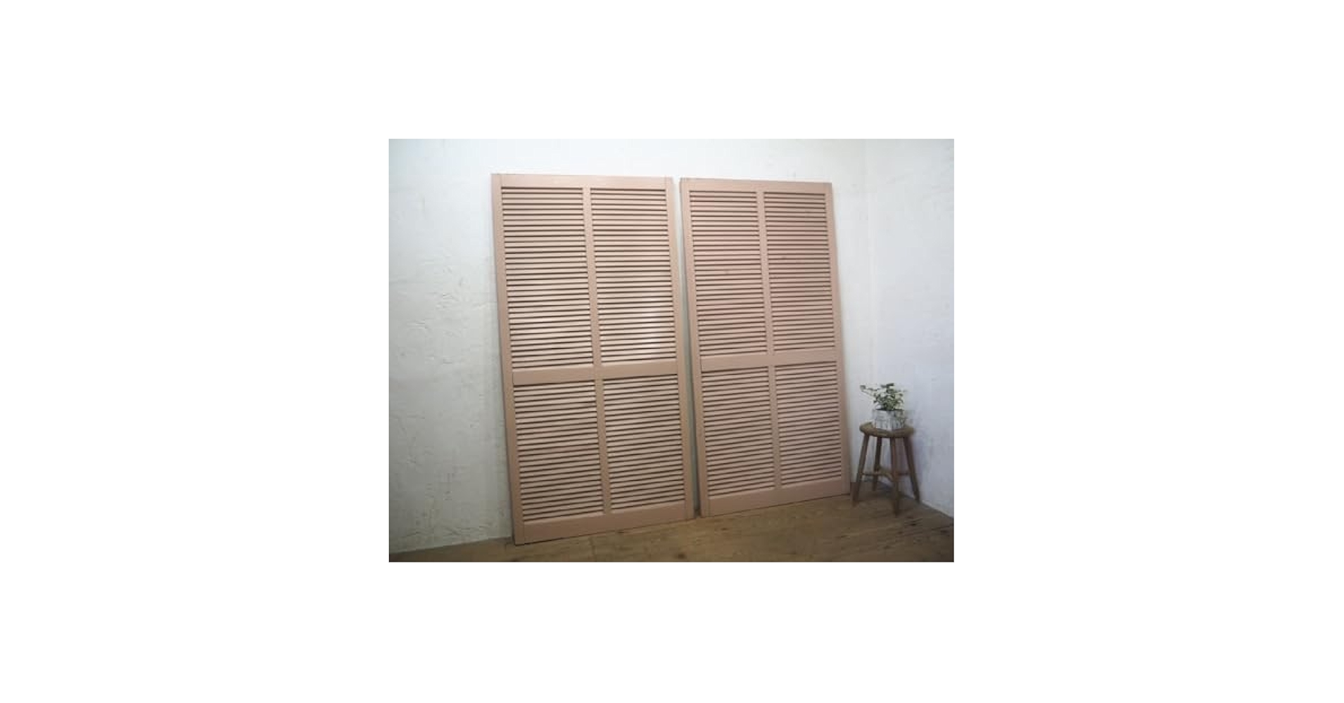 Amazon.co.jp: P0805(5)【H180cm×W90,5cm】×2枚ルーバーデザイン