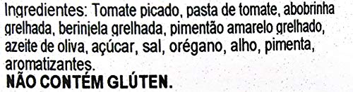 Molho de Tomate com Vegetais Grelhados Vidro Mutti 400g