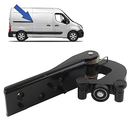 Rodillo puerta corredera compatible para Master 3, Movano B, Nissan NV400, Interstar (desde 2010) guía rodillo puerta lateral – Guía CENTRAL de puerta | 8200661119 | 4420167