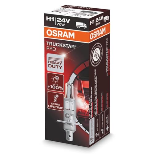 OSRAM H1 Glühlampe Fernscheinwerfer 70W 3900K Fernlicht Halogen Birne 64155TSP