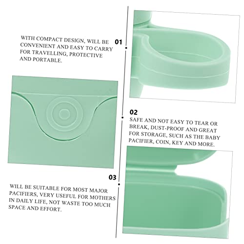 Abaodam 25 Peças Caixa De Chupeta Recipiente Chupeta Porta Manequim Porta Chupeta Recipiente De Chup