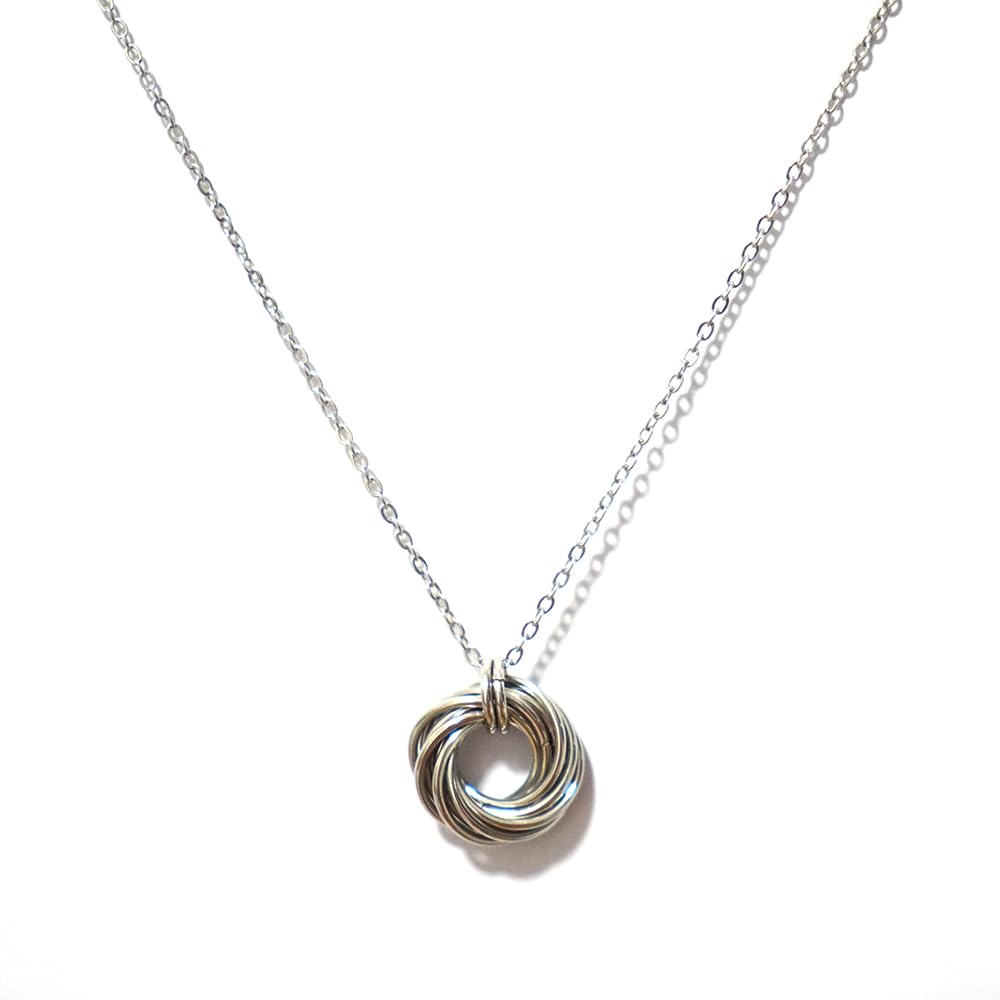 Steel Anniversary necklace, 11th,Gift for Wife, Anniversary Steel, 11th Wedding Anniversary