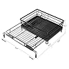 Kitsure Extendable Dish Drying Rack - Rust-Resistant Dish Racks for Kitchen Coun... #3