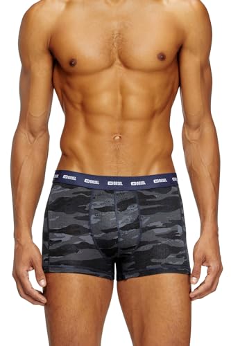 Diesel DAMIEN-UTLT-3PACK BOXERS Black/Blue
