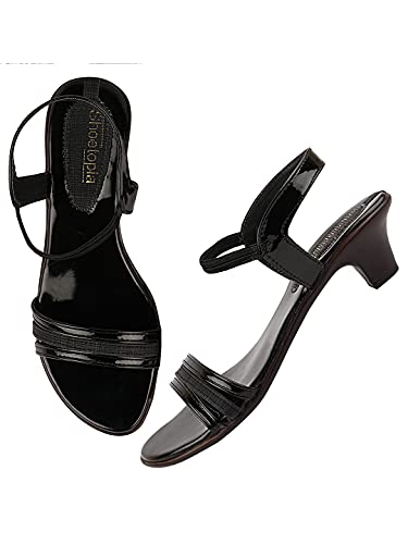 Image of Shoetopia Womens /Girls Embellished Kitten Heels