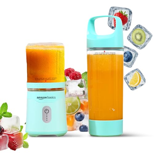 price history - Amazon Basics Portable Blender | 350/500 ml Jar | USB Charging | Battery Operated and Rechargeable | 6 Stainless Steel Blades | 2x2000 mAh Batteries | 1 Year Warranty