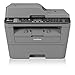 Produktbild Brother MFC L 2700 DW Monolaser-Multifunktionsdrucker (Drucken, Scannen, Kopieren, Faxen, 2.400 x 600 dpi, Schwarz/Weiß-Druck, USB 2.0, WLAN, Duplex) grau